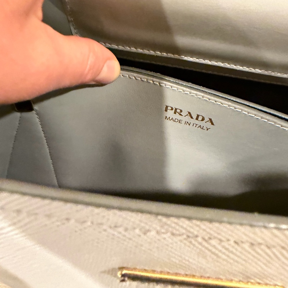 Prada Saffiano Matinee Medium Top Handle Bag - Picture 10 of 10